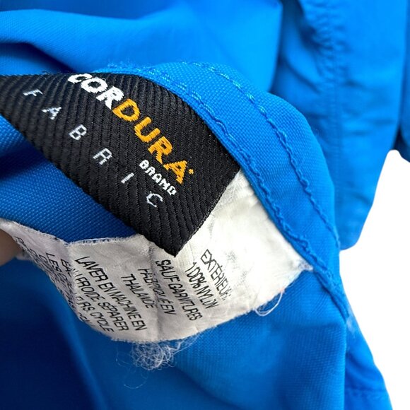 LL Bean Womens Jacket Plus Size 3X Blue Zip Front Windbreaker Outdoor Utility - Picture 13 of 14